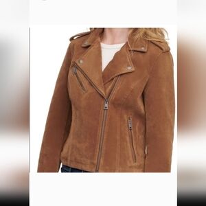 Levi Women's Tan Suede Jacket